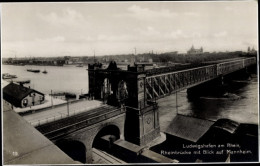 CPA Ludwigshafen Am Rhein, Rheinbrücke, Mannheim - Other & Unclassified