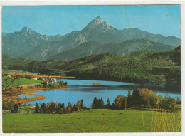 Füssen, Weißensee Im Allgäu, Blick Auf Säuling Und Straußberg - Fuessen