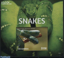Gambia 2015 Snakes S/s, Mint NH, Nature - Reptiles - Snakes - Gambia (...-1964)