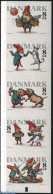Denmark 2016 Gnomes 5v S-a On Foil Booklet, Mint NH, Nature - Performance Art - Cats - Dogs - Music - Musical Instrume.. - Unused Stamps