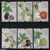 Portugal 2017 Fruits Of Portugal 6v, Mint NH, Health - Nature - Food & Drink - Fruit - Ongebruikt