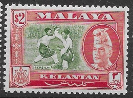 Kelantan 1957 Mlh* 19 Euros - Kelantan