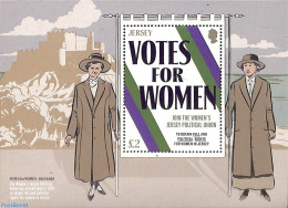 Jersey 2018 Woman Voting Rights S/s, Mint NH, History - Women - Non Classés