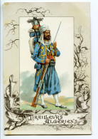 Image Chromos Tirailleurs Algériens 1893 - Autres & Non Classés