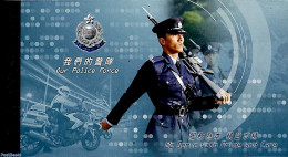 Hong Kong 2019 Police In Prestige Booklet, Mint NH, Transport - Various - Stamp Booklets - Automobiles - Motorcycles -.. - Neufs