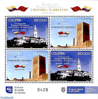 Colombia 2019 Diplomatic Relations With Morocco S/s, Mint NH - Colombia