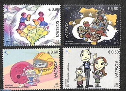 Kosovo 2019 Universal Children Day 4v, Mint NH, Art - Comics (except Disney) - Bandes Dessinées