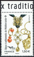 FRANCE 2021 - Bijoux Traditionnels De Méditerranée - EUROMED Postal - YT 5511 Neuf  ** - Unused Stamps