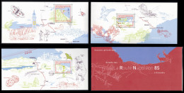 France 2023 - Souvenir Philatélique - La Route De Napoléon - 3 Feuillets -  Neuf ** - BS / Bloc Souvenir- Papillons - Souvenir Blocks & Sheetlets