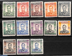 Rhodesia, Southern 1937 Definitives 13v, Unused (hinged) - Other & Unclassified