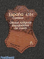 Spain 2021 Leather Industry 1v (real Leather), Mint NH, Various - Other Material Than Paper - Art - Fashion - Neufs
