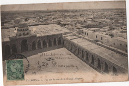 Kairouan - Vue Sur La Cour De La Grande Mosquee - Tunisia