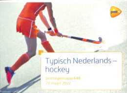 Netherlands 2022 Typical Dutch, Hockey, Pres. Pack 648, Mint NH, Sport - Hockey - Postzegelboekjes En Roltandingzegels