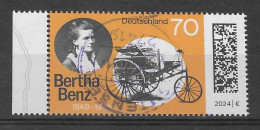 BRD 2024   Mi.Nr. 3829 , Bertha Benz - Nassklebend - Gestempelt / Fine Used / (o) - Gebruikt