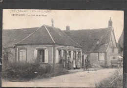 28 - TREMBLAY LES VILLAGES - Chêne Chenu - Café De La Place - Autres & Non Classés