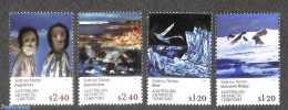 Australian Antarctic Territory 2023 Sidney Nolen 4v, Mint NH, Nature - Birds - Art - Paintings - Other & Unclassified