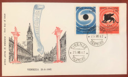 ITALY - FDC - 1962 - 30th Anniversary Of The Venice International Cinema Art Exhibition - FDC