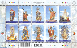 Malta 2023 Fest, Series VII 10v M/s, Mint NH, Religion - Religion - Malta