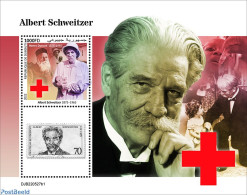 Djibouti 2022 Albert Schweitzer, Mint NH, Health - History - Science - Nobel Prize Winners - Prix Nobel