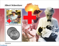 Djibouti 2022 Albert Schweitzer, Mint NH, Health - History - Science - Nobel Prize Winners - Nobelprijs