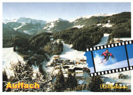 AUFFACH, TIROL, MULTIPLE VIEWS, ARCHITECTURE, MOUNTAIN, SKI RESORT, AUSTRIA, POSTCARD - Kufstein