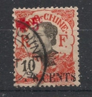 INDOCHINE - 1918-19 - N°YT. 70 - Croix-Rouge 6c Sur 10c+5c Rouge - Oblitéré / Used - Gebraucht