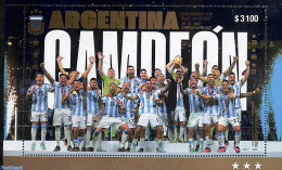 Argentina 2023 WC Football Champion S/s, Mint NH, Sport - Football - Ungebraucht