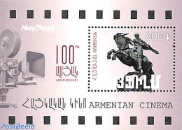 Armenia 2023 Cinema S/s, Mint NH, Nature - Performance Art - Horses - Film - Kino