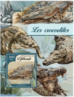 Djibouti 2016 Crocodiles, Mint NH, Nature - Crocodiles - Gibuti (1977-...)