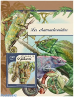 Djibouti 2016 Chameleons, Mint NH, Nature - Animals (others & Mixed) - Djibouti (1977-...)