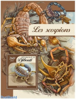 Djibouti 2016 Scorpions, Mint NH, Nature - Animals (others & Mixed) - Djibouti (1977-...)