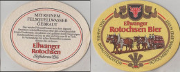 5004352 Bierdeckel Oval - Ellwanger Rotochsen - Beer Mats