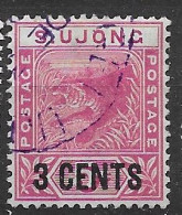 S. Ujong VFU1894 8 Euros Tiger - Andere & Zonder Classificatie