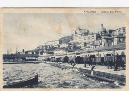 ANCONA-VEDUTA DAL PORTO- CARTOLINA VIAGGIATA IL 24-9-1935 - Ancona