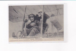 LYON AVIATION LEGAGNEUX PILOTE BIPLAN SOMMER MME HERRIOT - Other & Unclassified