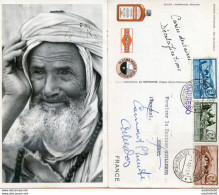 Maroc;FDC 1er Jour; 1953 ; Sahara Espagnol ;carte Maximum Plasmarine  " Tête De Vieillard " "Morocco;Marruecos - Spanische Sahara