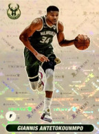 218 Giannis Antetokounmpo - Milwaukee Bucks - Panini NBA Basketball 2023-2024 Sticker Vignette - Autres & Non Classés