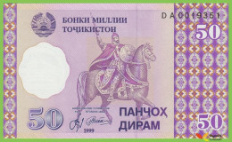 Voyo TAJIKISTAN 50 Diram 1999(2000) P13a B204a DA UNC - Tajikistan