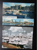 CP 29 Finistère BREST - LOT 2 CARTES - Le Penfeld Le Château Les Porte Avions Foch Et Clémenceau - Bir Hacheim - Brest