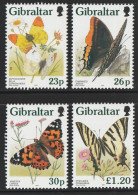 1997 Gibraltar Butterflies Set (** / MNH / UMM) - Schmetterlinge