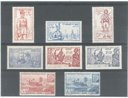 INDE -1938-41 - N° 115 /117 +N° 123 /127  N* - Unused Stamps