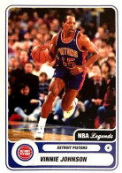 495 Vinnie Johnson - NBA Legends - Panini NBA Basketball 2023-2024 Sticker Vignette - Altri & Non Classificati