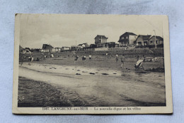 Langrune Sur Mer, La Nouvelle Digue Et Les Villas, Calvados 14 - Autres & Non Classés