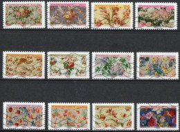 FRANCE -  Motifs Floraux (2021) - Used Stamps