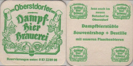 5004316 Bierdeckel Quadratisch - Oberstdorfer Dampfbier Brauerei - Sous-bocks
