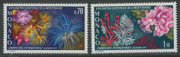 Monaco:Unused Stamps Corals, 1974, MNH - Meereswelt