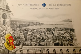 GENEVE - 25 Me. ANNIVERSAIRE DE LA FONDATION - 20 Et 21 AOUT 1902 - Genève