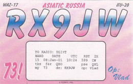 AK 214846 QSL - Russia - Radio Amateur