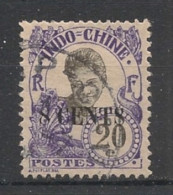 INDOCHINE - 1919 - N°YT. 78 - Cambodgienne 8c Sur 20c Violet - Oblitéré / Used - Usati
