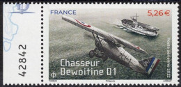 FRANCE  2022 -  Chasseur Dewoitine D1 - Issu De La Feuille De 12 Timbres - YT PA 92 Neuf ** - 1960-.... Neufs